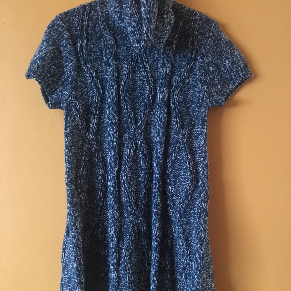 Cute and cuddly cowl neck sweater/dress!